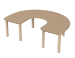 Elegance Holztische, U-förmiger Tisch - Elegance Wooden Tables, U-Shape Table (180X120 cm)