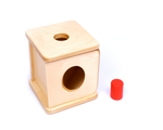 91011 Box mit großem Zylinder - Box With Big Cylinder Montessori edu fun edufun