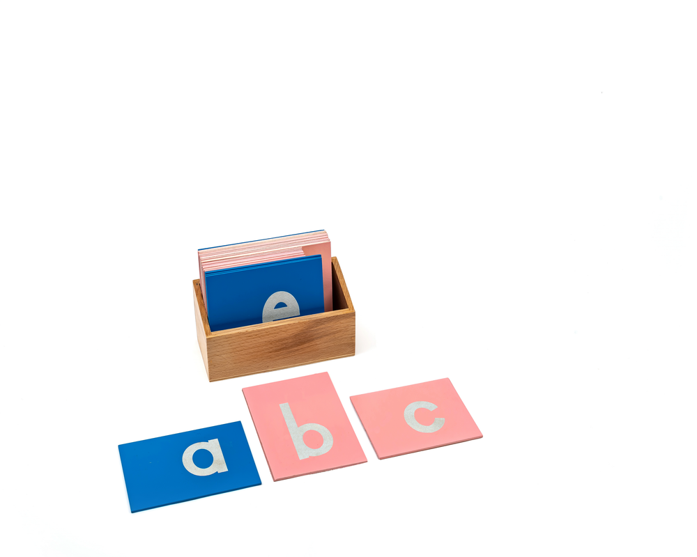 91080 Sandpapier - Kleine Buchstaben - Sand Paper – Small Letters Montessori
