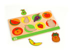 edu fun edufun 10000 Holzpuzzle Früchte - Insert Board Fruits