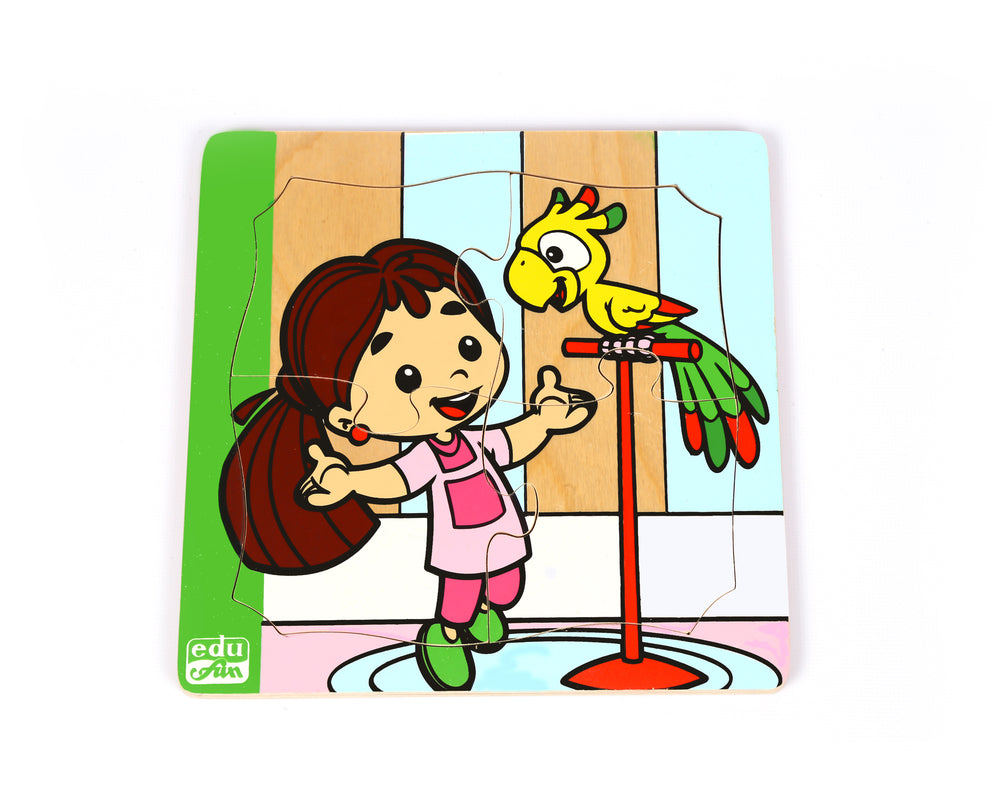 11325 Spielen mit meinm Papagei - Playing with my Parrot (Puzzle)