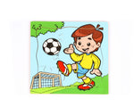 11950 Fußball spielen - Playing Soccer (Puzzle) edu fun edufun 