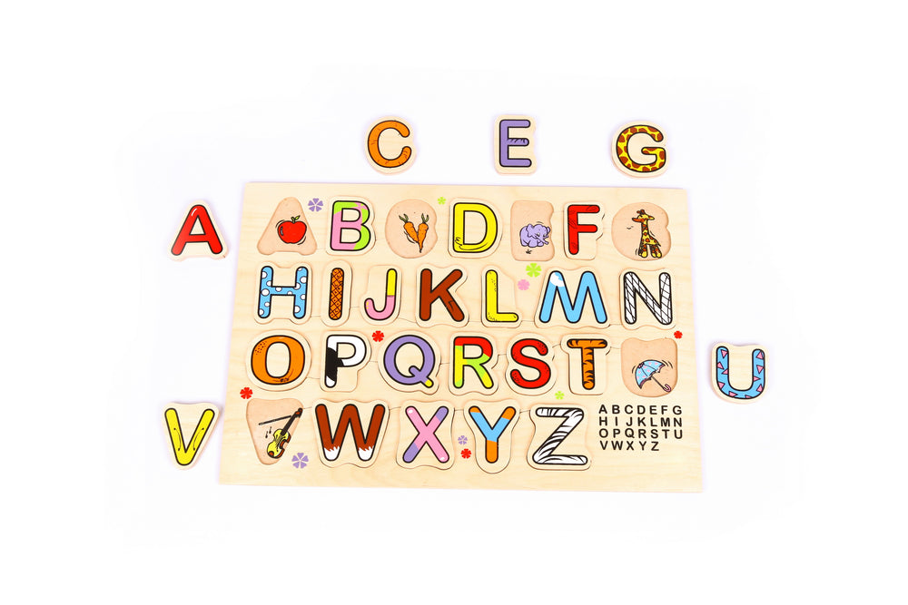 edufun edu fun 12020 Alphabet Puzzle Begriffe - Alphabet Board Expression