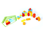 31313 Bauklötze (Farbig v2-mit passenden Karten) - Building Blocks (Colored v2-with Matching Cards) edu fun edufun 