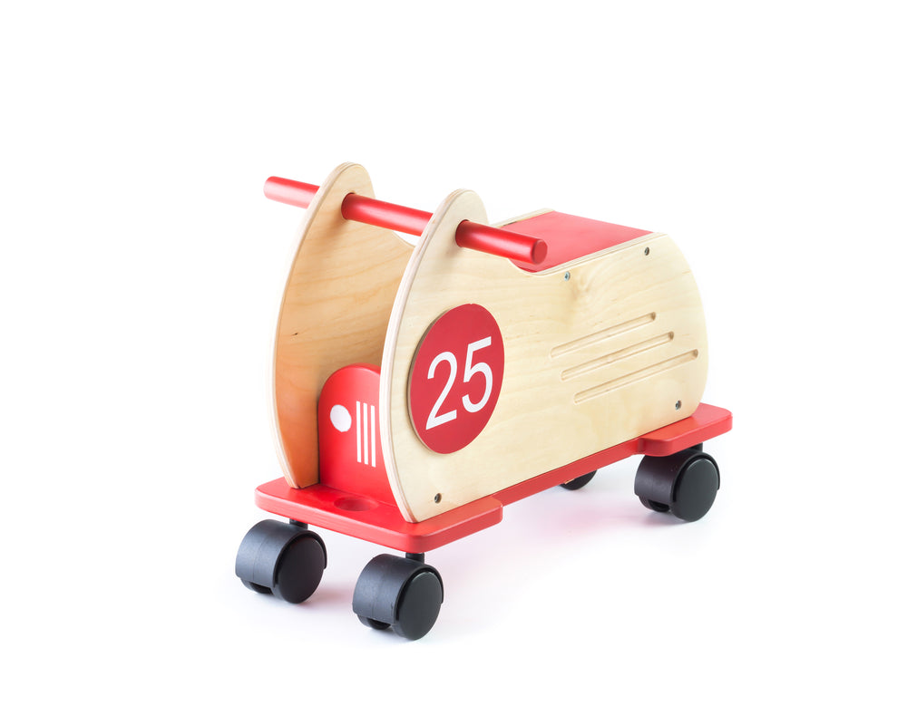 41313 Ride-On Holzauto v2 - Ride-On Wooden Car v2 edu fun edufun 