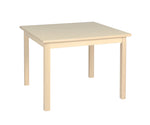Elegance Holztische, Quadratisch - Elegance Wooden Tables, Square (80X80 cm)