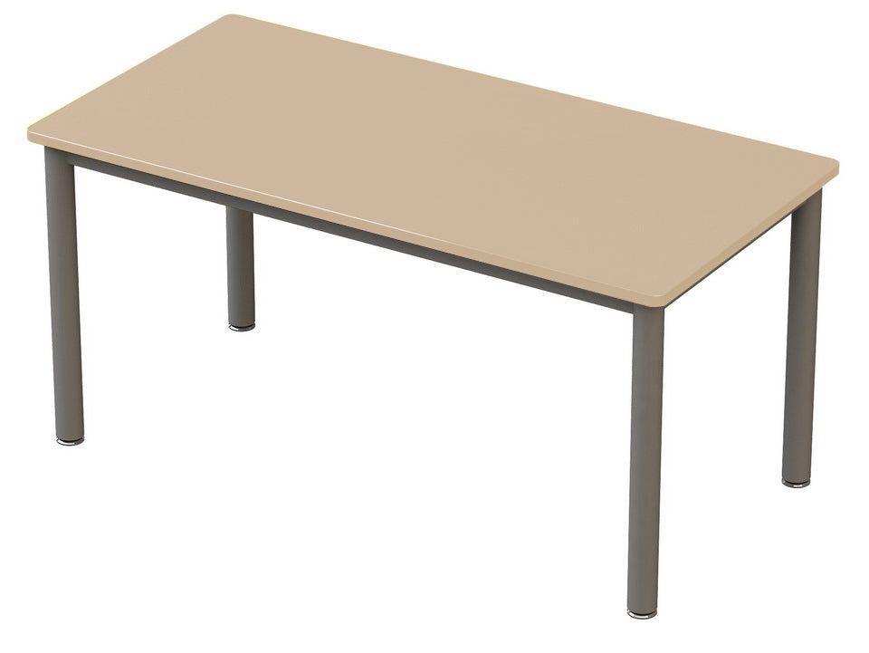Ultra Holztische mit Metallrahmen - Ultra Wooden Tables with Metal Frame (120x60 cm)
