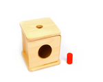 91010 Box mit kleinem Zylinder - Box With Small Cylinder Montessori edu fun edufun 