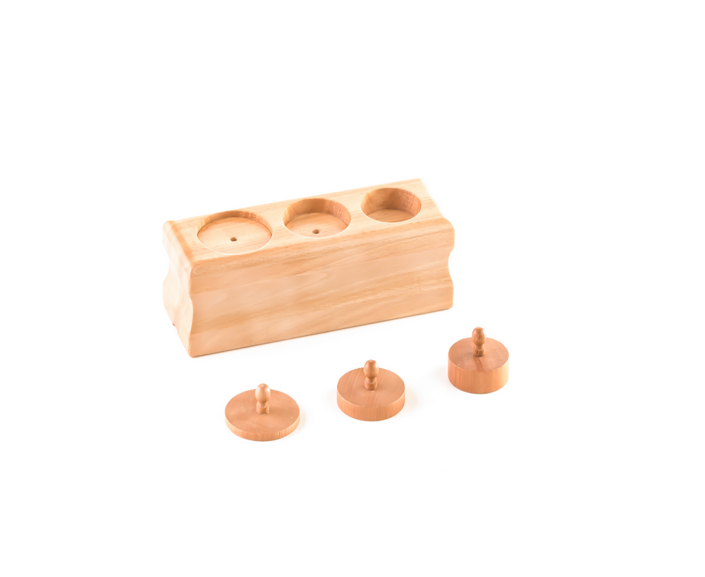 91017 Kleinkinder Zylinder Block 3 - Infants Cylinder Block 3 Montessori
