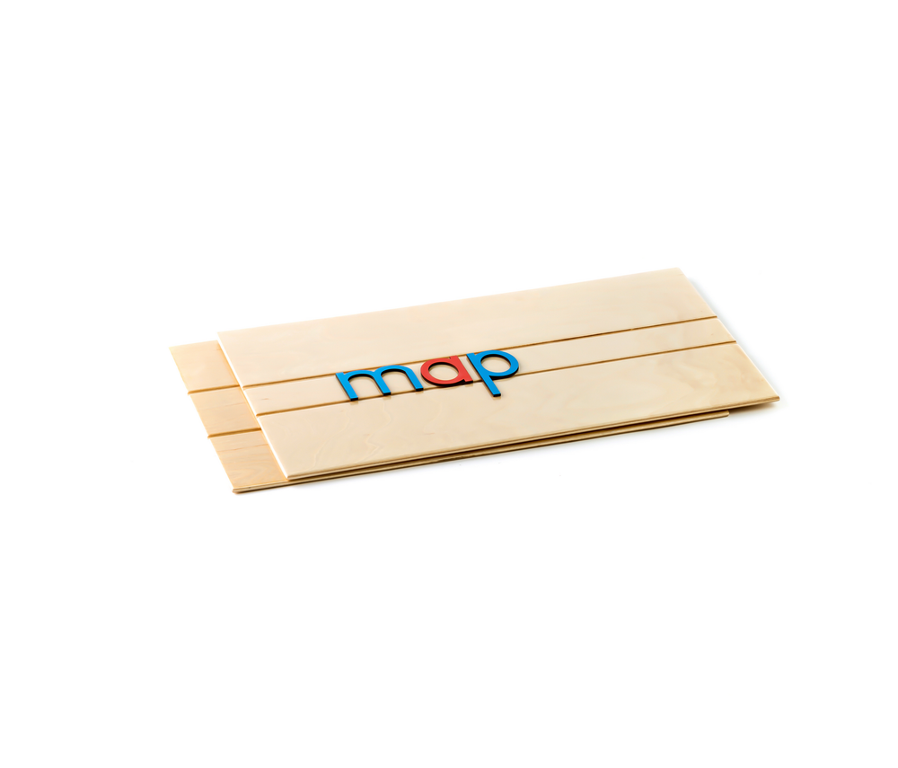 91225 Verschiebbare Schrifttafel - Movable Alphabet Board Montessori