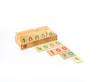 91314 Kleine Ziffern 1 - 9000 - Small Numerals 1 - 9000 Montessori