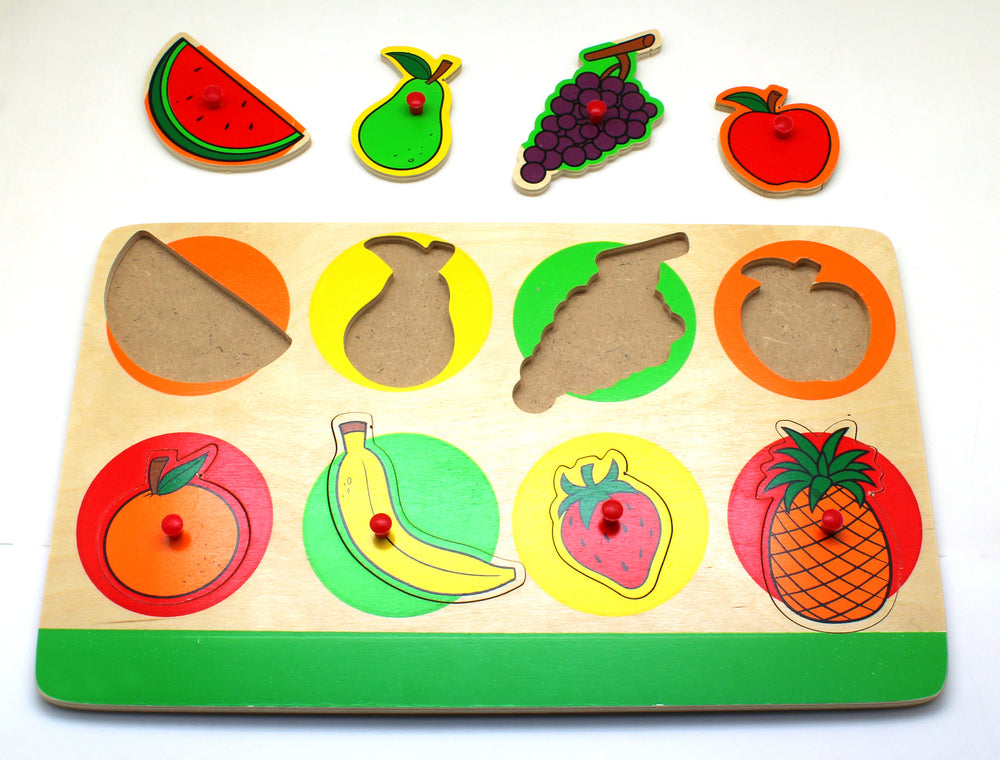 10000 Holzpuzzle Früchte - Insert Board Fruits