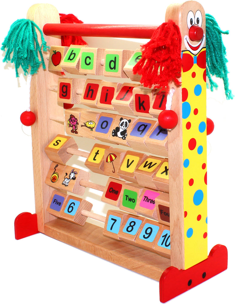 edu fun edufun 32085 Alphabetlernspiel Clown - Alphabet Learning Game Clown