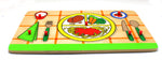 10015 Holzpuzzle Essplatte - Insert Board Mealtime