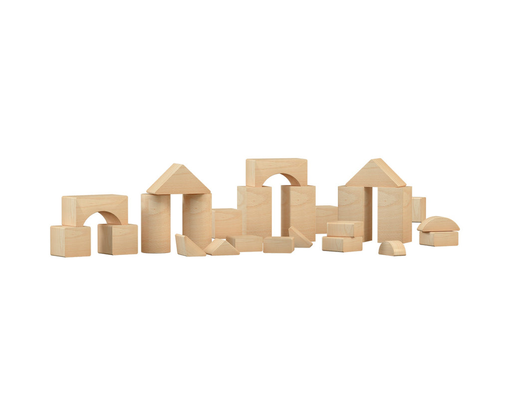 Wooden Building Blocks - Basic - 31312 โ Edu-Fun GmbH